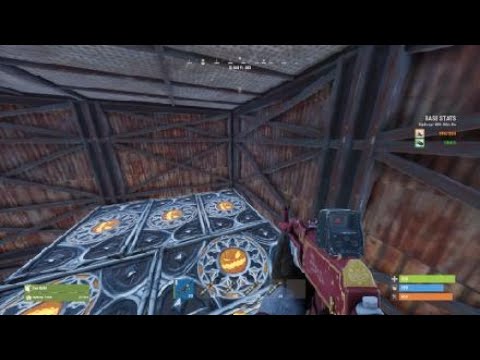 Most loaded Base on rust 20 rocket raid