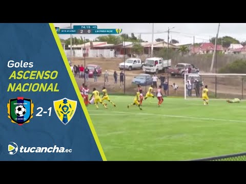 Goles Ascenso Ecuador - 16vos de vuelta - Santa Elena - Leones del Norte
