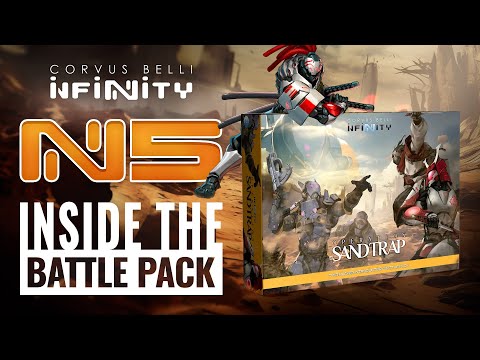 New Infinity Miniatures! Unboxing Operation: Sandtrap | Infinity N5 Week