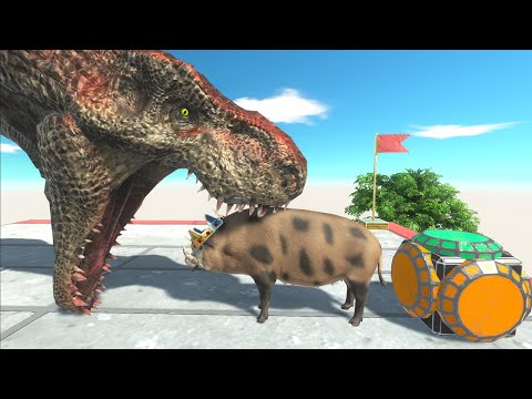 Can Piercer Protect The Pig King? - Animal Revolt Battle Simulator
