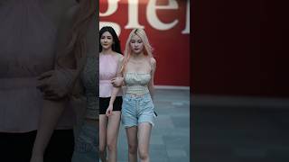 beautiful girl street fashion outfits style #tiktok #chinesefashion #mejoresstreetfashion #shorts