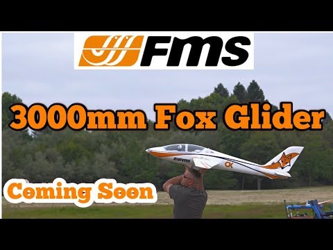 FMS 3000mm (118") fox Glider