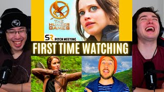 REACTING to *Pitch Meetings: The Hunger Games* IS IT BAD THO?? Ryan George | Screen Rant