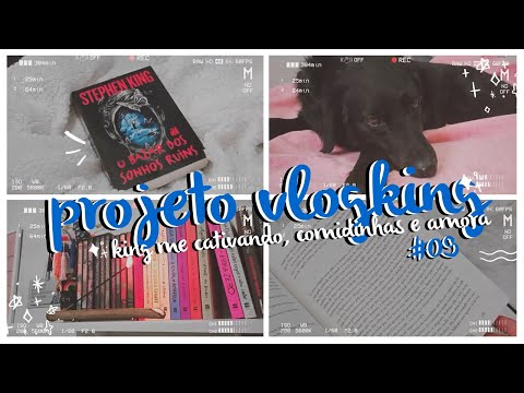 🎈📹 VLOGKING #09 | lendo O Bazar dos Sonhos Ruins e Stephen King mais uma vez me cativando 🥰 💖