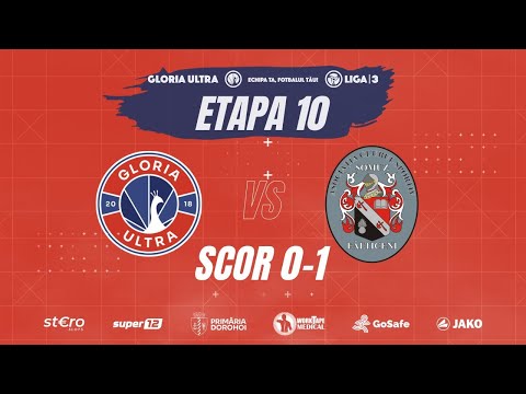 Gloria Ultra – Șomuz Fălticeni, scor 0-1: Rezumatul partidei din etapa #10 #liga3 Seria 1 !