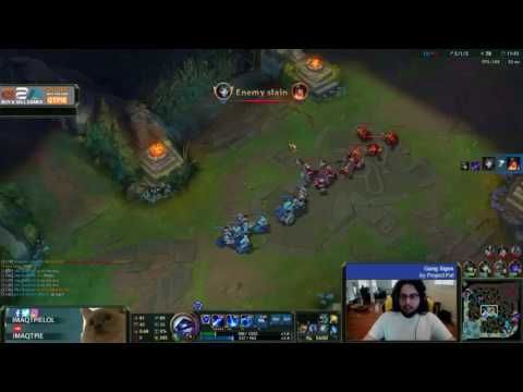 Imaqtpie BM's Faker and outplays him