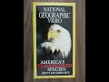 Opening To America S Endangered Species Don T Say Goodbye 1997 VHS 1998 Reprint Better Quality