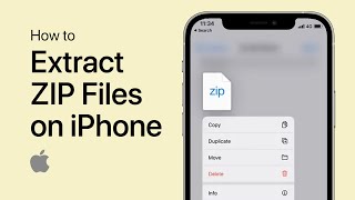 How To Extract ZIP Files on iPhone - Tutorial