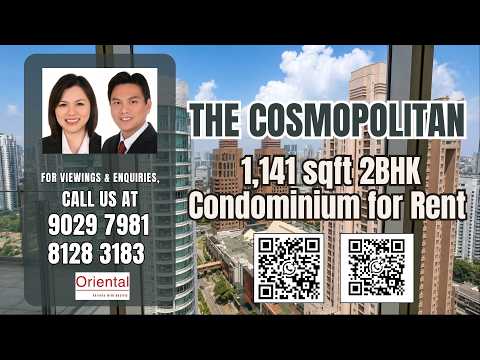 The Cosmopolitan, 202 Kim Seng Road, 2 Bedrooms, 1,141 sqft, Condominium For Rent, by FiFi Ng, 500157810 - PropertyGuru.com.sg