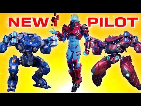 NEW Pilot Morpho - Paragon & Redox with Quantum Gun 16 - Mech Arena