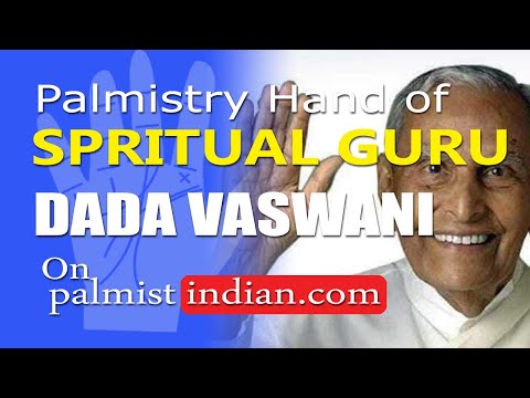 Dada J P Vaswani : A Step by Step Guide to Palm Reading #palmistrymanish