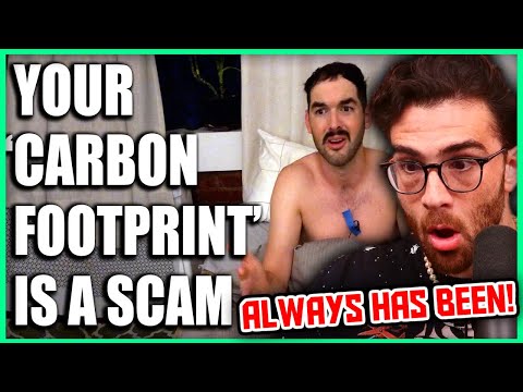 Why your 'Carbon Footprint' Is A Lie | Hasanabi Reacts to Climate Town