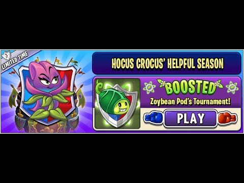 PvZ 2 Arena: Week 154, Zoybean Pod BOOSTED - 8.31 Million (Free Plants Only), S24