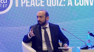 ՀՀ ԱԳ նախարարի մասնակցությունը  Օրբելի վերլուծական կենտրոնի կողմից կազմակերպված «Խաղաղության քուիզ. զրույց Հայաստանի արտաքին գործերի նախարարի հետ» խորագրով քննարկմանը
