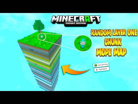 Random Layer One Chunk Map Download for Minecraft PE 1.19