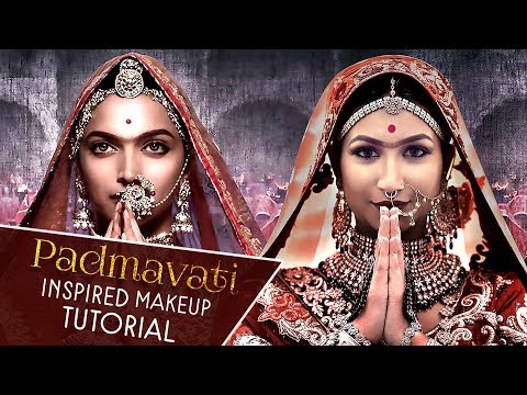 Deepika Padukone Padmavati Inspired Makeup | 2023 Best Makeup Tutorial | Ghoomar | Pooja Goel
