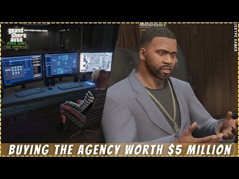 GTA Online : Buying The Most Expensive Agency Worth $5 Million |  The Contract DLC