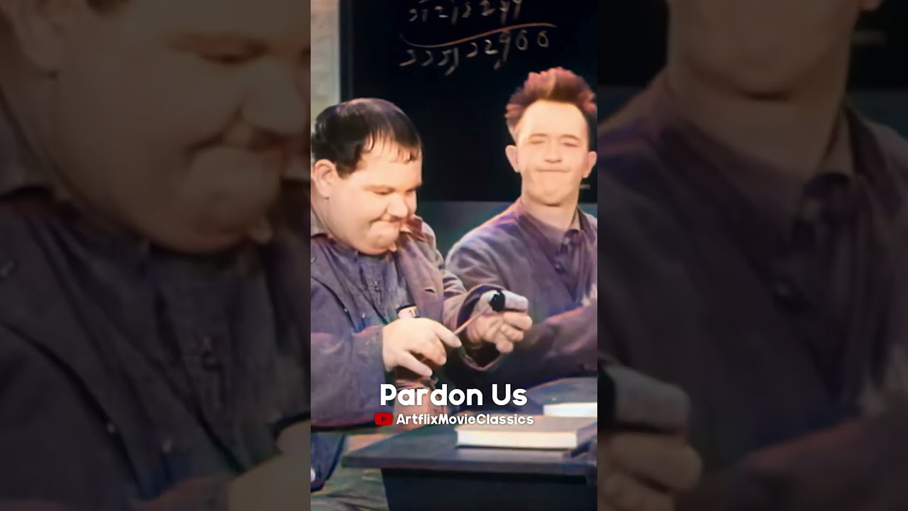 Pardon Us starring Laurel & Hardy now available on Artflix!