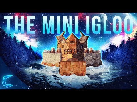 The Mini Igloo - Rust Solo Mini Open Core Bunker Base [2023]