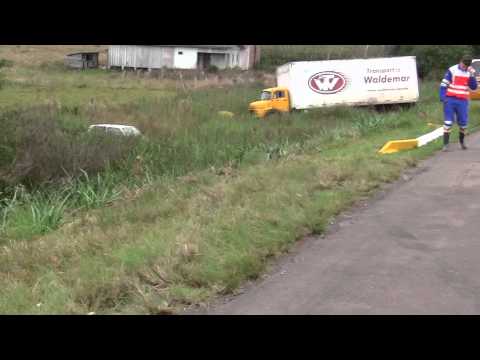 Acidente com quatro veículos deixa um ferido em Venâncio