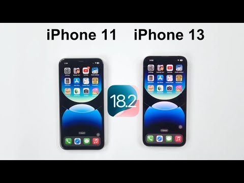iOS 18.2 SPEED TEST - iPhone 11 vs iPhone 13