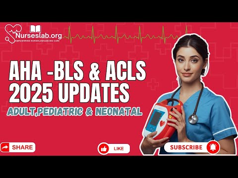 AHA- BLS & ACLS 2025 Updates #aha #acls #bls #nrp #heart #americanheartassociation #hearthealth #cpr