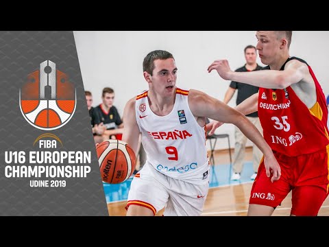 Spain v Germany - Full Game - FIBA U16 European Championship 2019