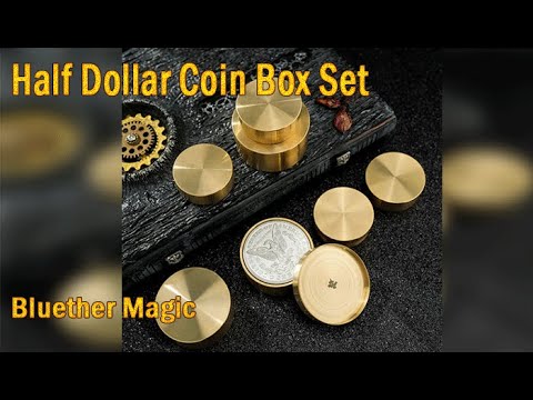 Voir la vidéo Morgan Dollar Coin Box Set - Deluxe - Bluether Magic