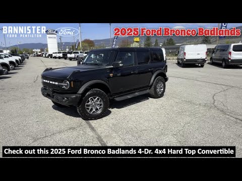 2025 Ford Bronco Badlands