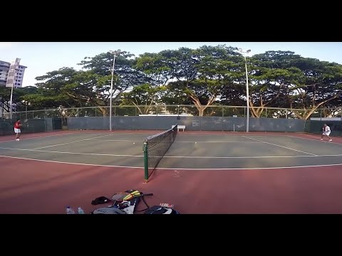 Gametime 29-Aug-2015 Tennis Hit with Berto (Watch in HD)