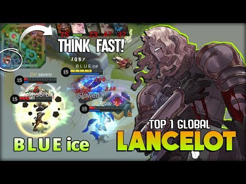 Keep Calm We Can Win!! B L U E ice Top 1 Global Lancelot ~ Mobile Legends