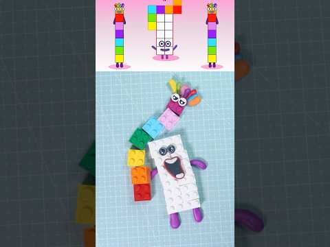 LEGO Sprunki Numberblocks 7, 10, 17 - Seven plus Ten