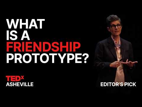 How to use design thinking to make new friends | Jenn Maer | TEDxAsheville