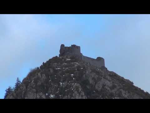 Montségur, Nibelungen Schloss, Siegfried, Sigurd, Drachentöter & Katharen auf Scheiterhaufen