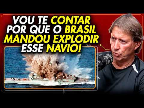 Ship sunk off the Brazilian coast: What they didn't tell you about this aircraft carrier.