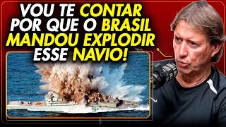 NAVIO AFUNDADO NA COSTA BRASILEIRA: O QUE NÃO TE CONTARAM SOBRE ESSE PORTA AVIÕES