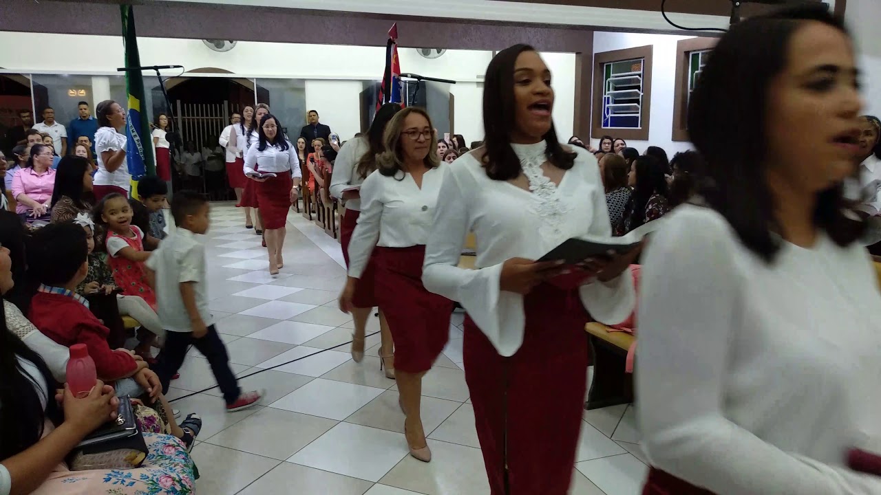 Abertura. E entrada  da festividade  do circulo de oração