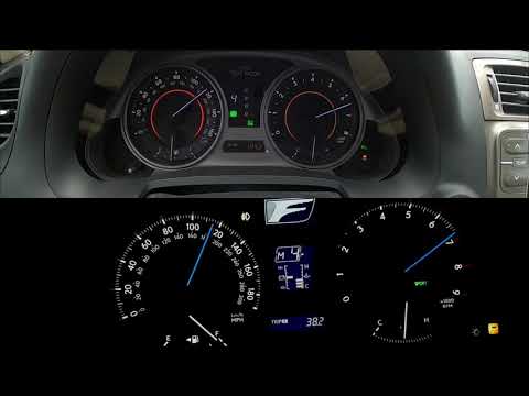 Custom tuned Lexus IS350 vs Lexus ISF 0-140mph