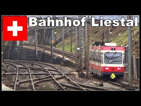 Bahnhof Liestal, Basel Landschaft, Schweiz 2017