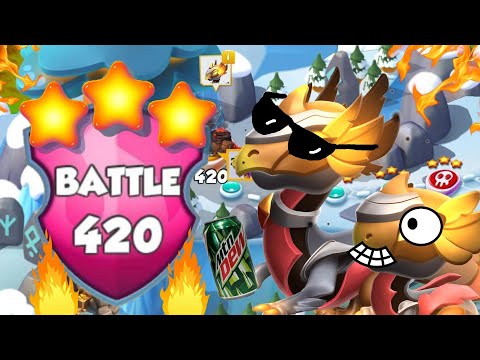FIRE MAGE DRAGON Unlocking! Sigil Map Battle 420 Completed & All Fights ⭐⭐⭐! - DML #1460
