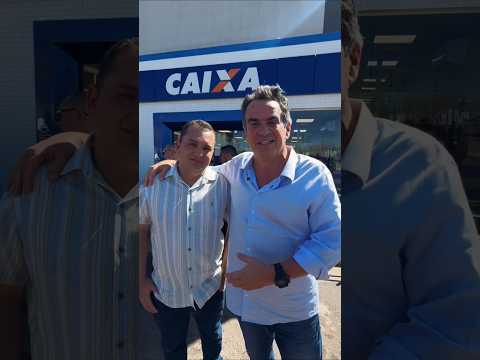 Ciro Nogueira - Nova agência da Caixa Econômica em Simplício Mendes - PI