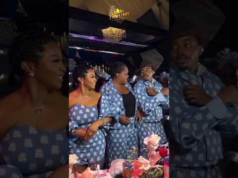 Enioluwa, Toke Makewa & Oversabi Auntie Toyin Abraham @ Tomike Olori Ebi Party #shorts #viral