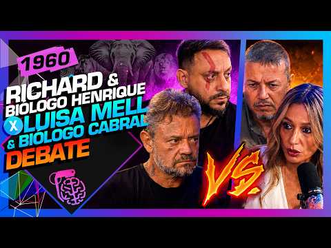 DEBATE: RICHARD E BIÓLOGO HENRIQUE X LUISA MELL E ROBERTO CABRAL- Inteligência Ltda. Podcast #1960