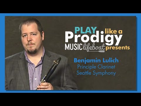 Learn Clarinet Lesson 4: A Beautiful Sound  With Virtuoso Benjamin Lulich