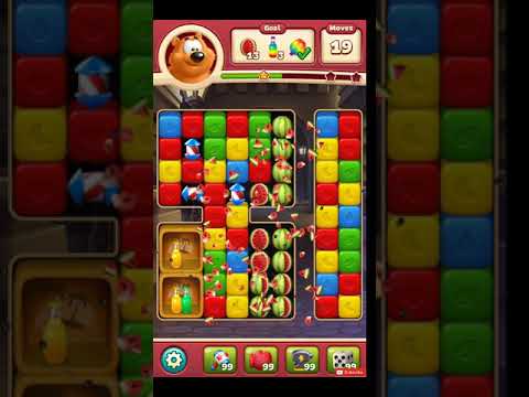 Toon Blast Level 2507 NO BOOSTERS - A S GAMING ✔