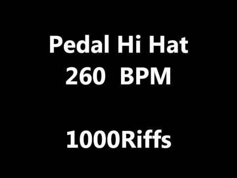 Pedal Hi Hat Metronome : 260 BPM - Beats Per Minute