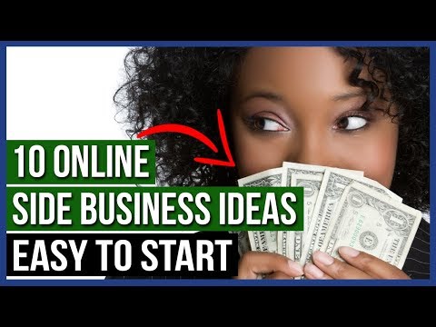 10 Online Side Business Ideas EASY To Start Tutorial (Even if You Work FULLTIME)
