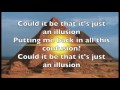 Imagination Just An Illusion LYRICS