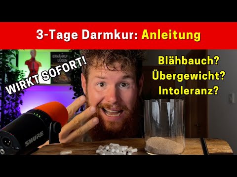 3-day intestinal cleansing guide - bloating, obesity, intolerance, depression...