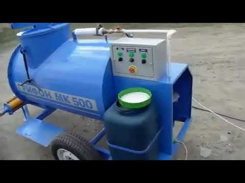 Foam generator for cellular lightweight concrete production how it works